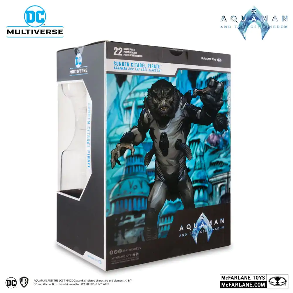 Aquaman and the Lost Kingdom DC Multiverse Megafig Figurina de acțiune Citadelă Scufundată Pirat 30 cm poza produsului