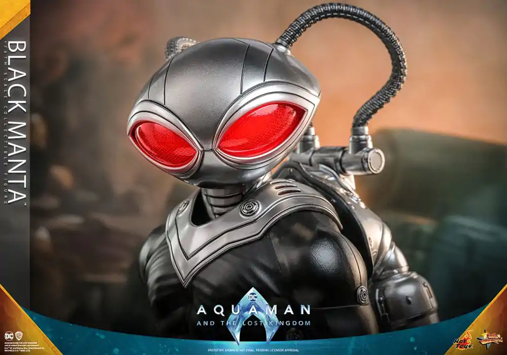 Figurina de actiune Aquaman and the Lost Kingdom Movie Masterpiece 1/6 Black Manta 34 cm poza produsului