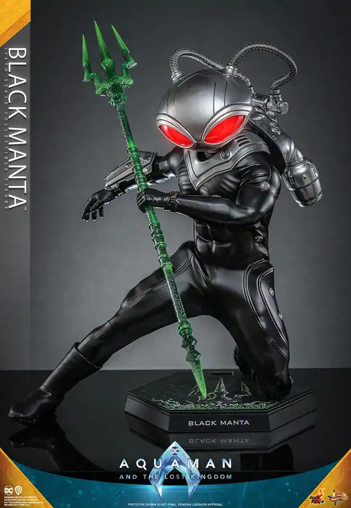 Figurina de actiune Aquaman and the Lost Kingdom Movie Masterpiece 1/6 Black Manta 34 cm poza produsului
