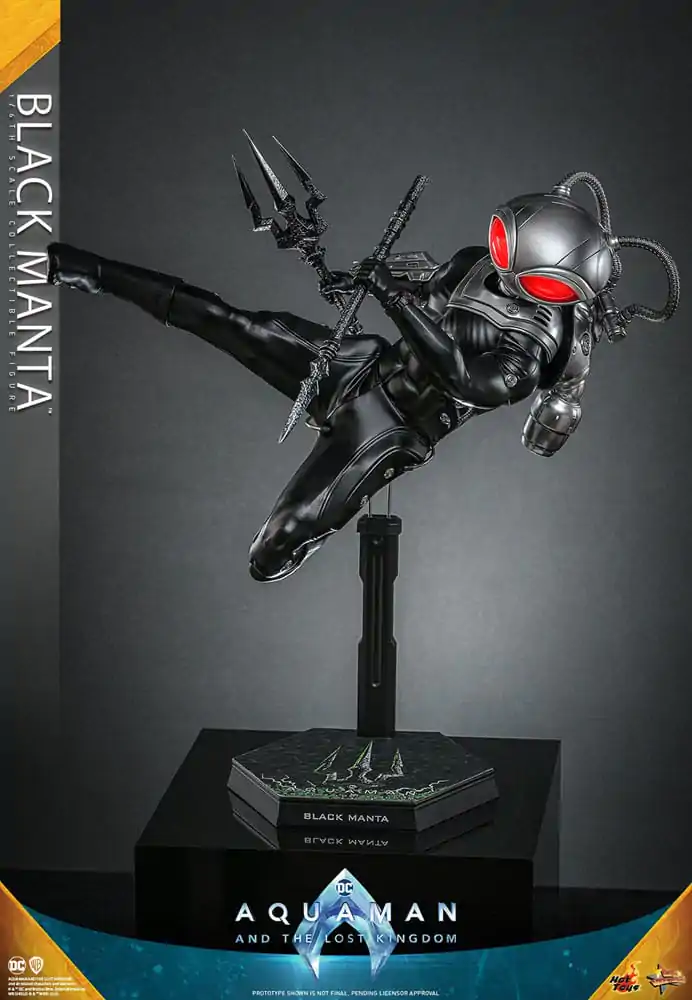 Figurina de actiune Aquaman and the Lost Kingdom Movie Masterpiece 1/6 Black Manta 34 cm poza produsului