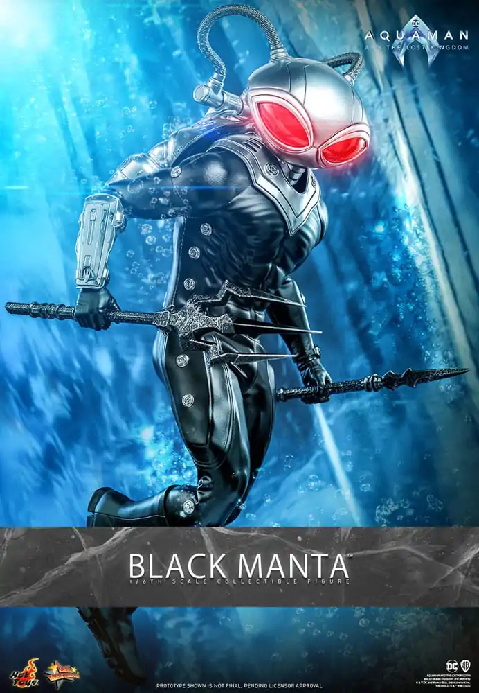 Figurina de actiune Aquaman and the Lost Kingdom Movie Masterpiece 1/6 Black Manta 34 cm poza produsului