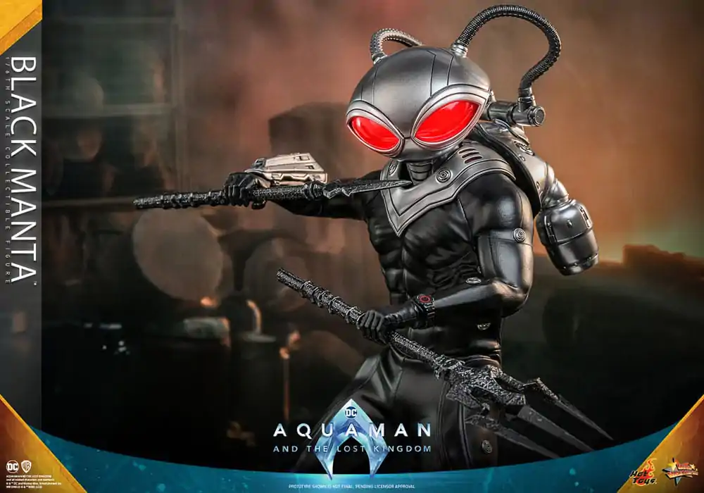 Figurina de actiune Aquaman and the Lost Kingdom Movie Masterpiece 1/6 Black Manta 34 cm poza produsului