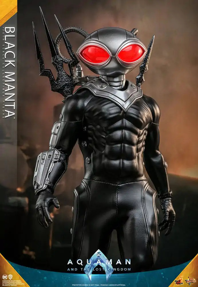 Figurina de actiune Aquaman and the Lost Kingdom Movie Masterpiece 1/6 Black Manta 34 cm poza produsului