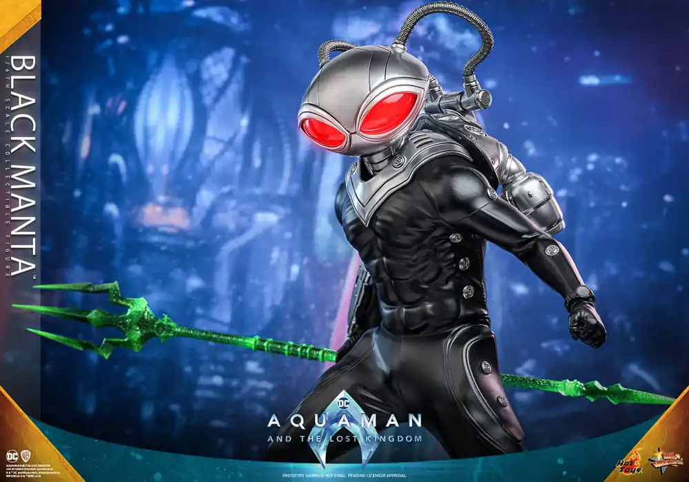 Figurina de actiune Aquaman and the Lost Kingdom Movie Masterpiece 1/6 Black Manta 34 cm poza produsului