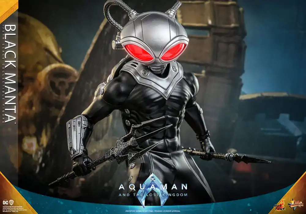Figurina de actiune Aquaman and the Lost Kingdom Movie Masterpiece 1/6 Black Manta 34 cm poza produsului