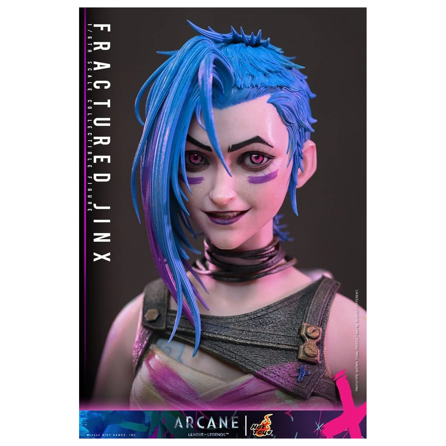 Arcane Figurina de actiune 1/6 Fractured Jinx 28 cm poza produsului