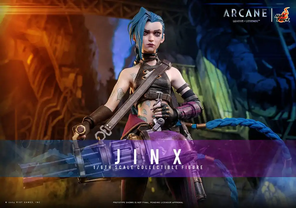 Figurină de acțiune Arcane 1/6 Jinx 27 cm poza produsului