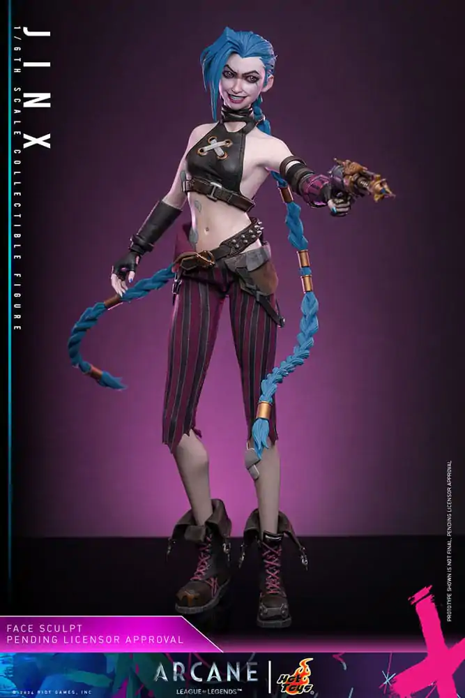 Figurină de acțiune Arcane 1/6 Jinx 27 cm poza produsului