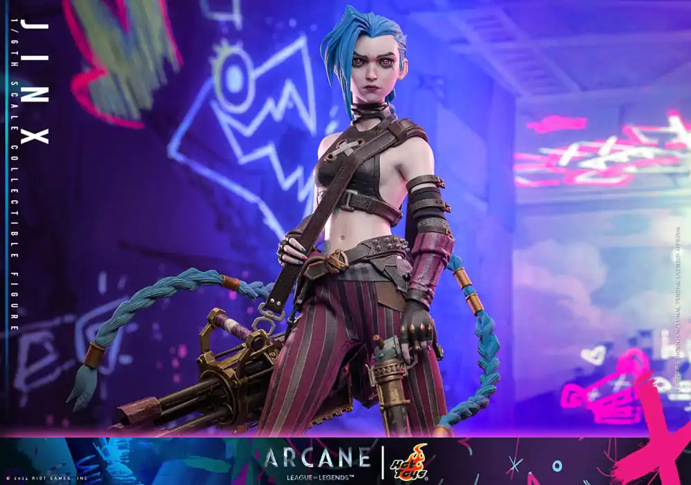 Figurină de acțiune Arcane 1/6 Jinx 27 cm poza produsului