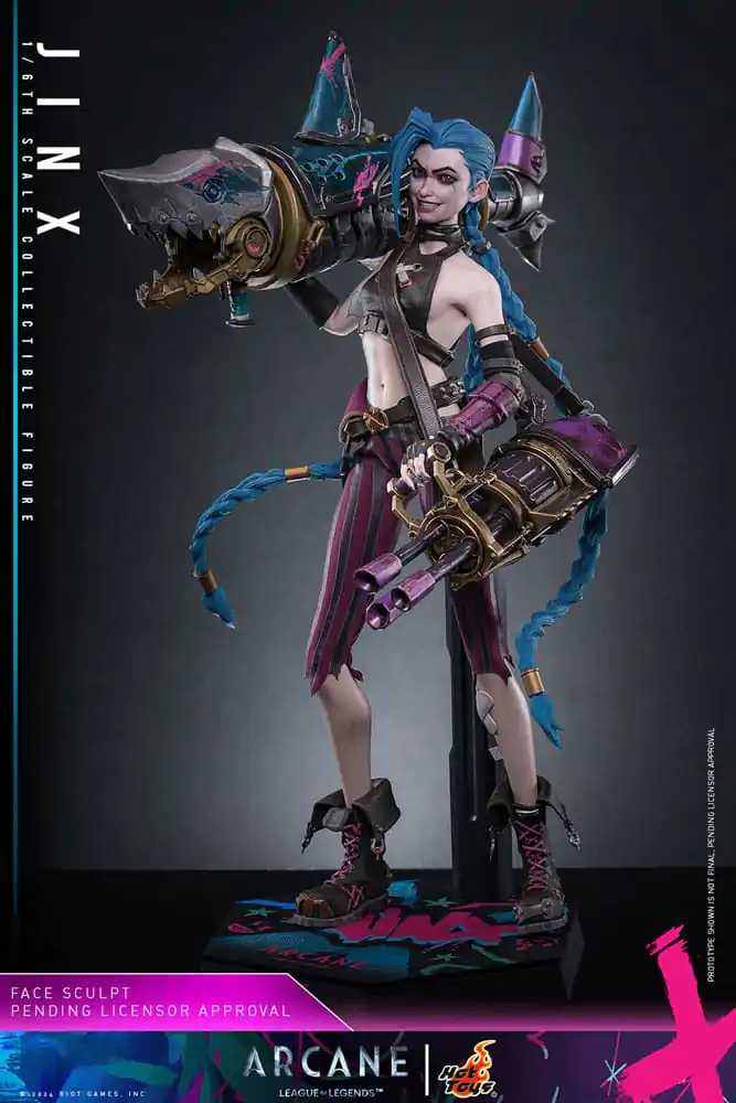 Figurină de acțiune Arcane 1/6 Jinx 27 cm poza produsului