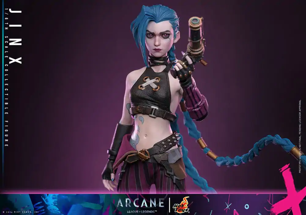 Figurină de acțiune Arcane 1/6 Jinx 27 cm poza produsului