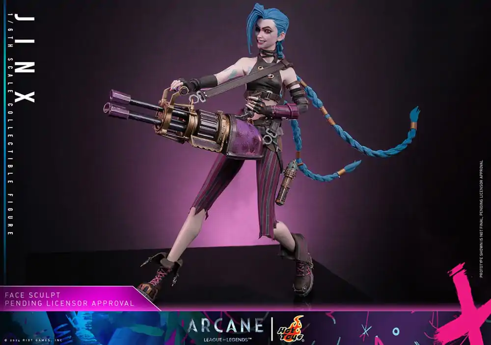 Figurină de acțiune Arcane 1/6 Jinx 27 cm poza produsului