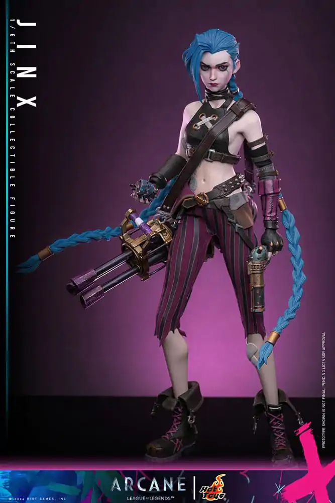 Figurină de acțiune Arcane 1/6 Jinx 27 cm poza produsului