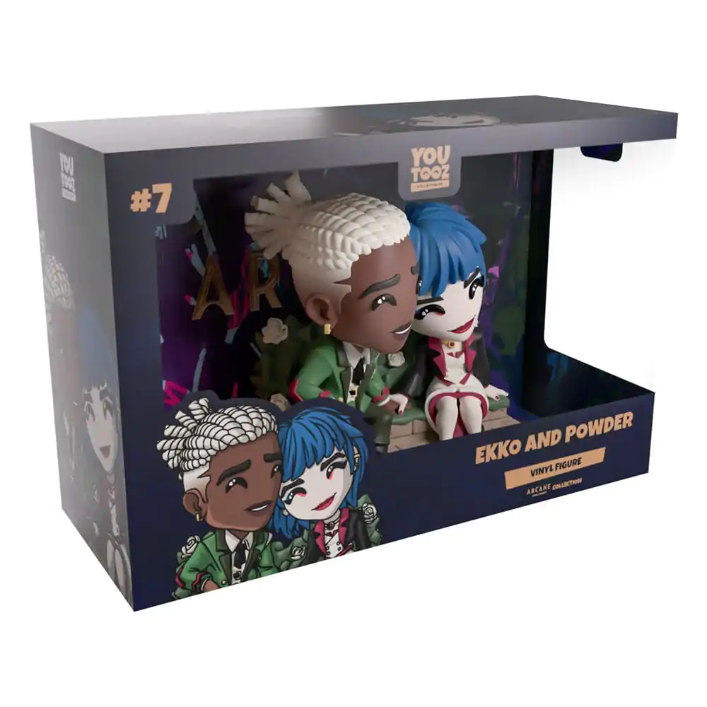 Set 2 figurine de vinil Ekko & Powder 11 cm poza produsului