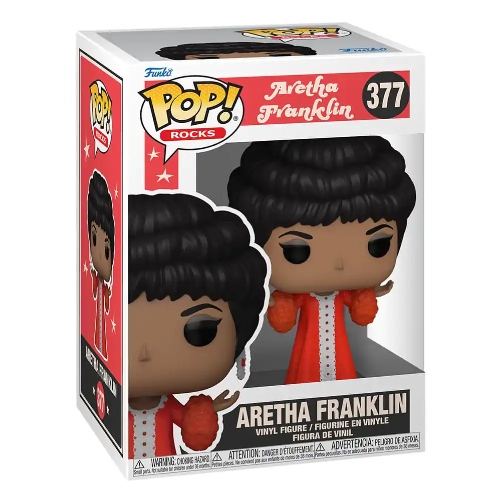 Aretha Franklin POP! Rocks Figurina Vinil Aretha Franklin(AW Show) 9 cm poza produsului