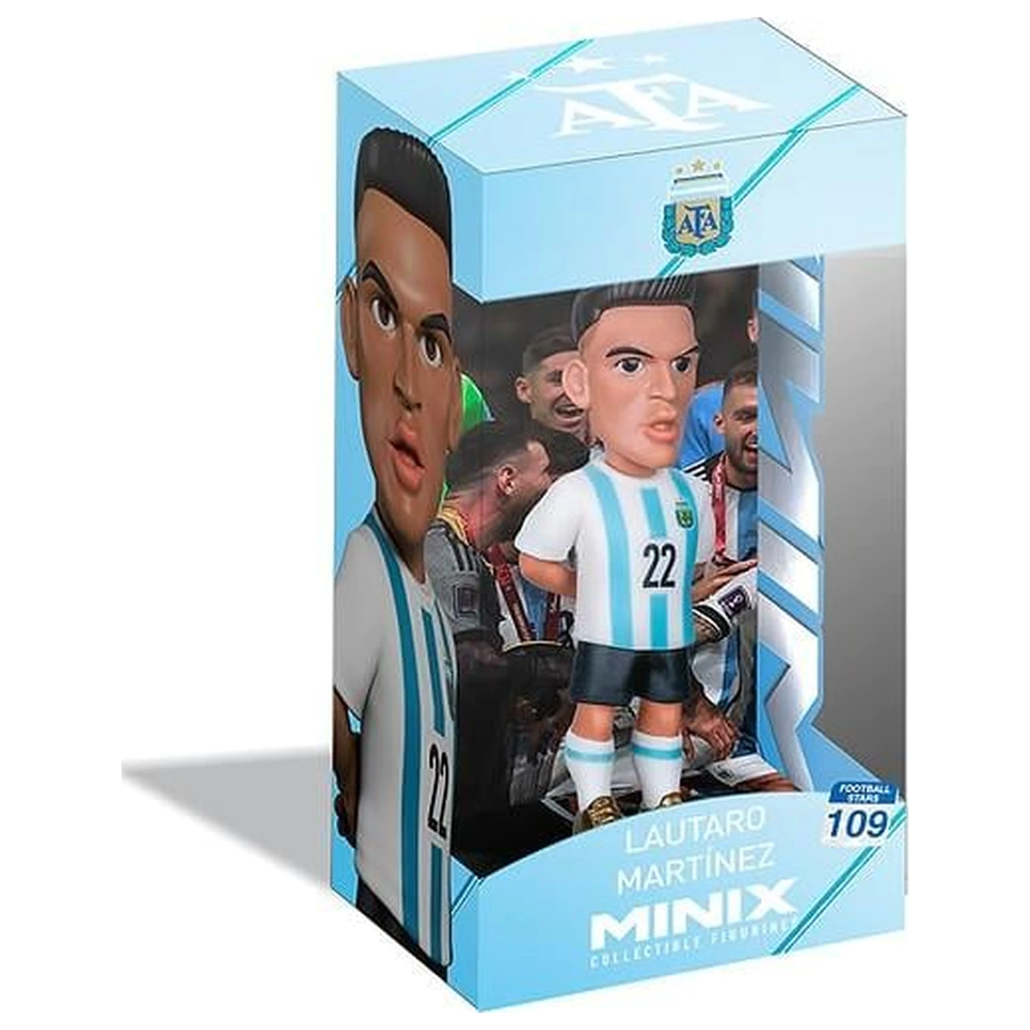 ARGENTINA Lautaro Martínez Figurina Minix Cupa Mondiala 12cm poza produsului