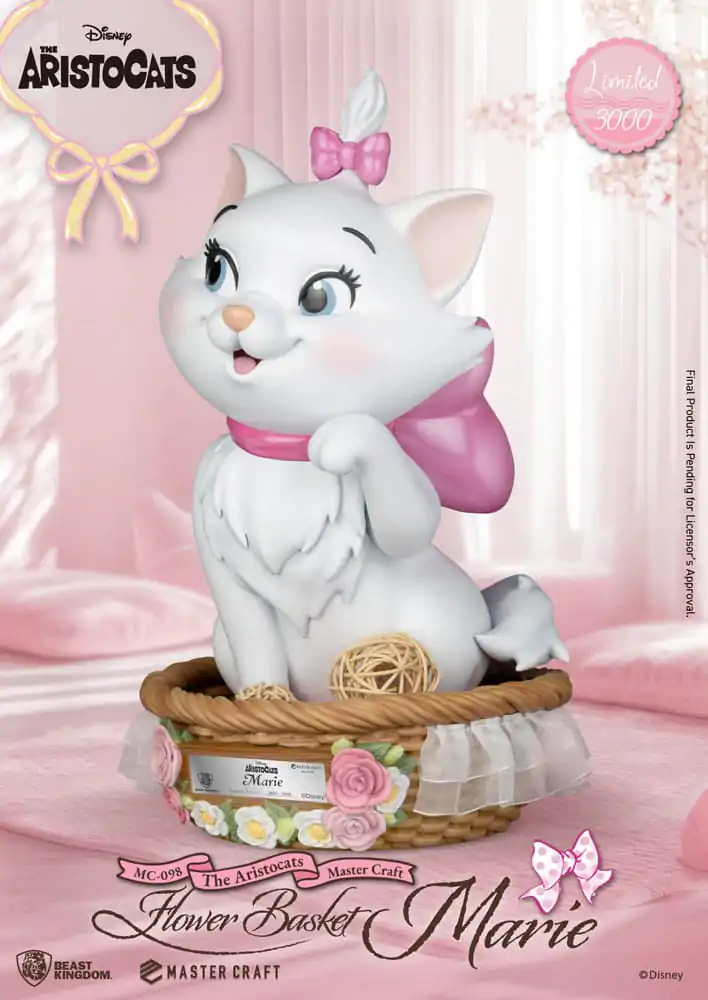 Aristocats Master Craft Statue Coș cu Flori Marie 32 cm poza produsului