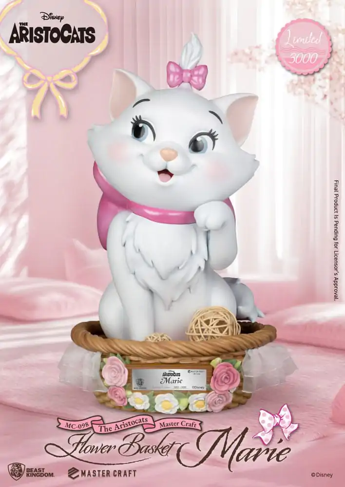 Aristocats Master Craft Statue Coș cu Flori Marie 32 cm poza produsului