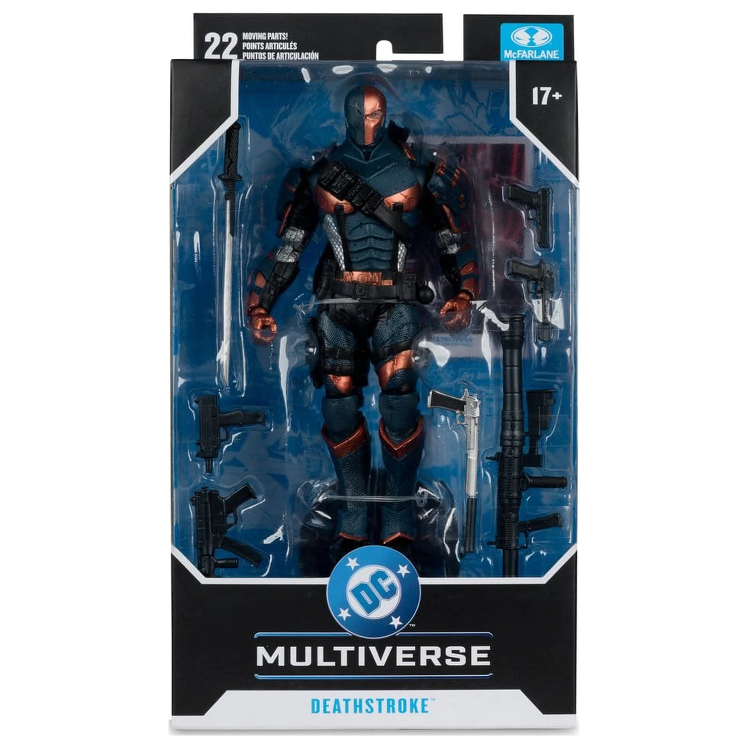 Arkham Origins DC Multiverse figurina de actiune Deathstroke 19 cm poza produsului