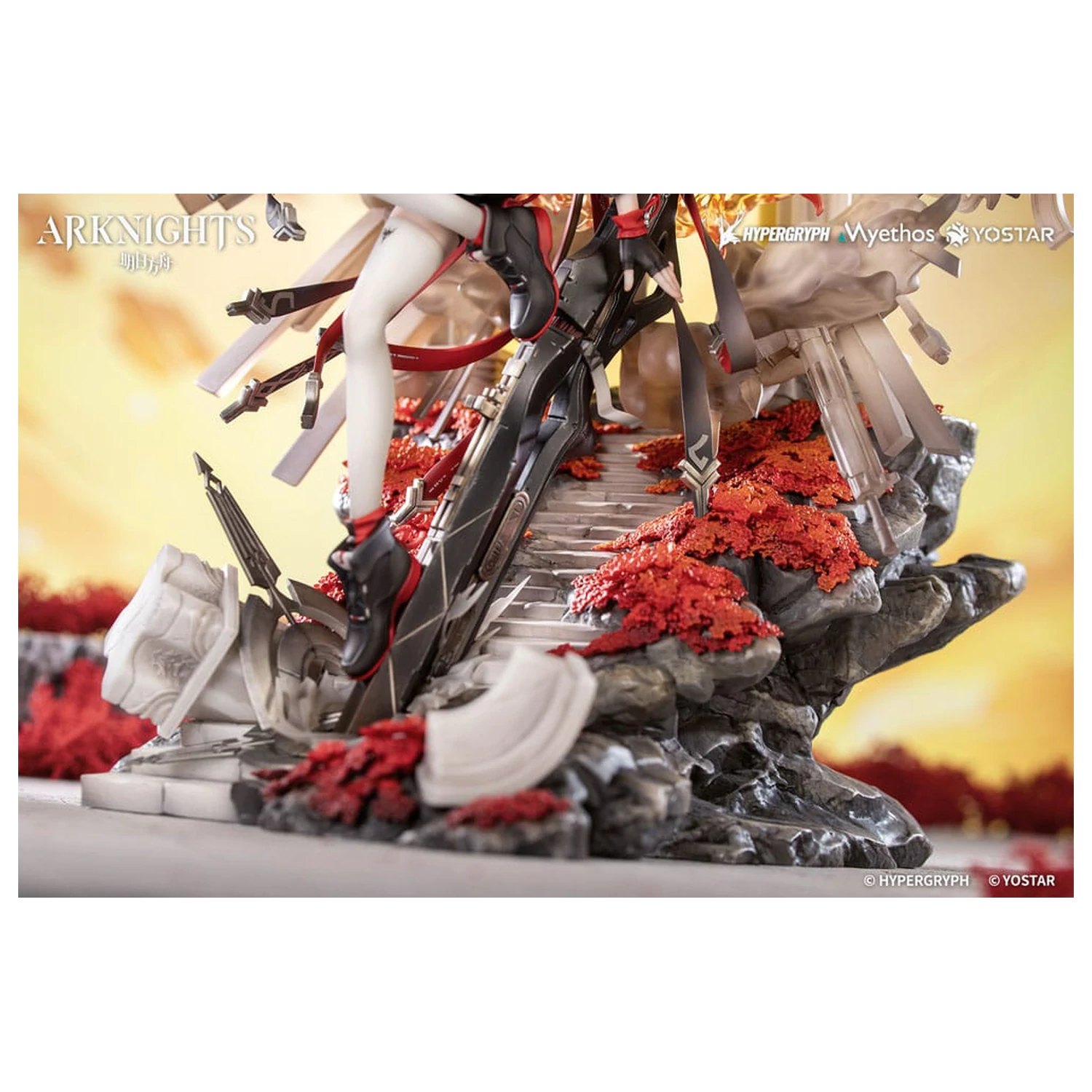 Arknights Statuie din PVC 1/7 Exusiai the New Covenant: Elite 2 Ver. 36 cm poza produsului