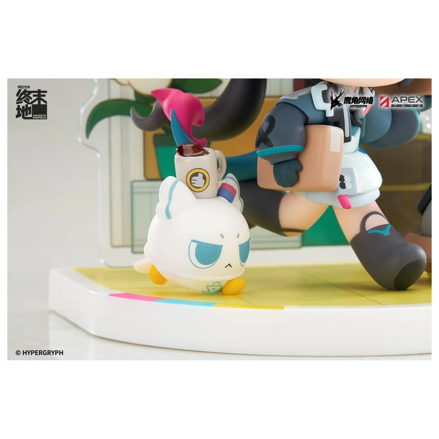Arknights Cuties Series figurina PVC Endfield Chen Qianyu 12 cm poza produsului