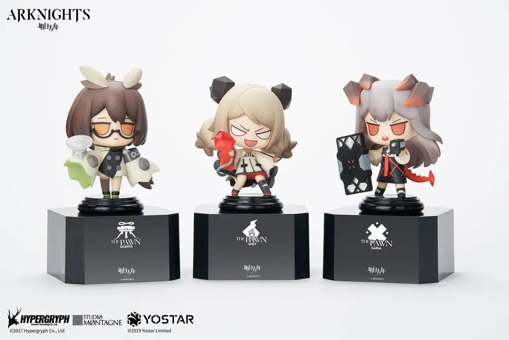 Arknights Statui PVC Deformate Vol. 2 Set Cutie 12 cm poza produsului