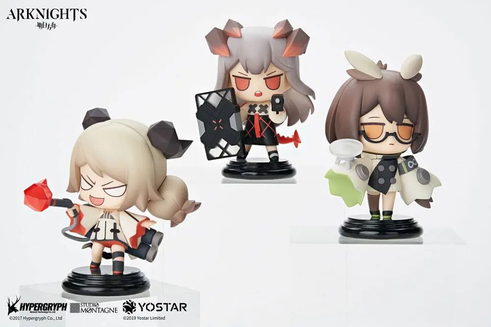 Arknights Statui PVC Deformate Vol. 2 Set Cutie 12 cm poza produsului