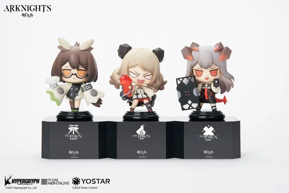 Arknights Statui PVC Deformate Vol. 2 Set Cutie 12 cm poza produsului