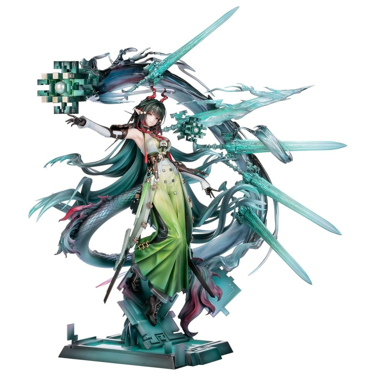 Arknights Figurina PVC 1/7 Zhuang Fangyi 39 cm poza produsului