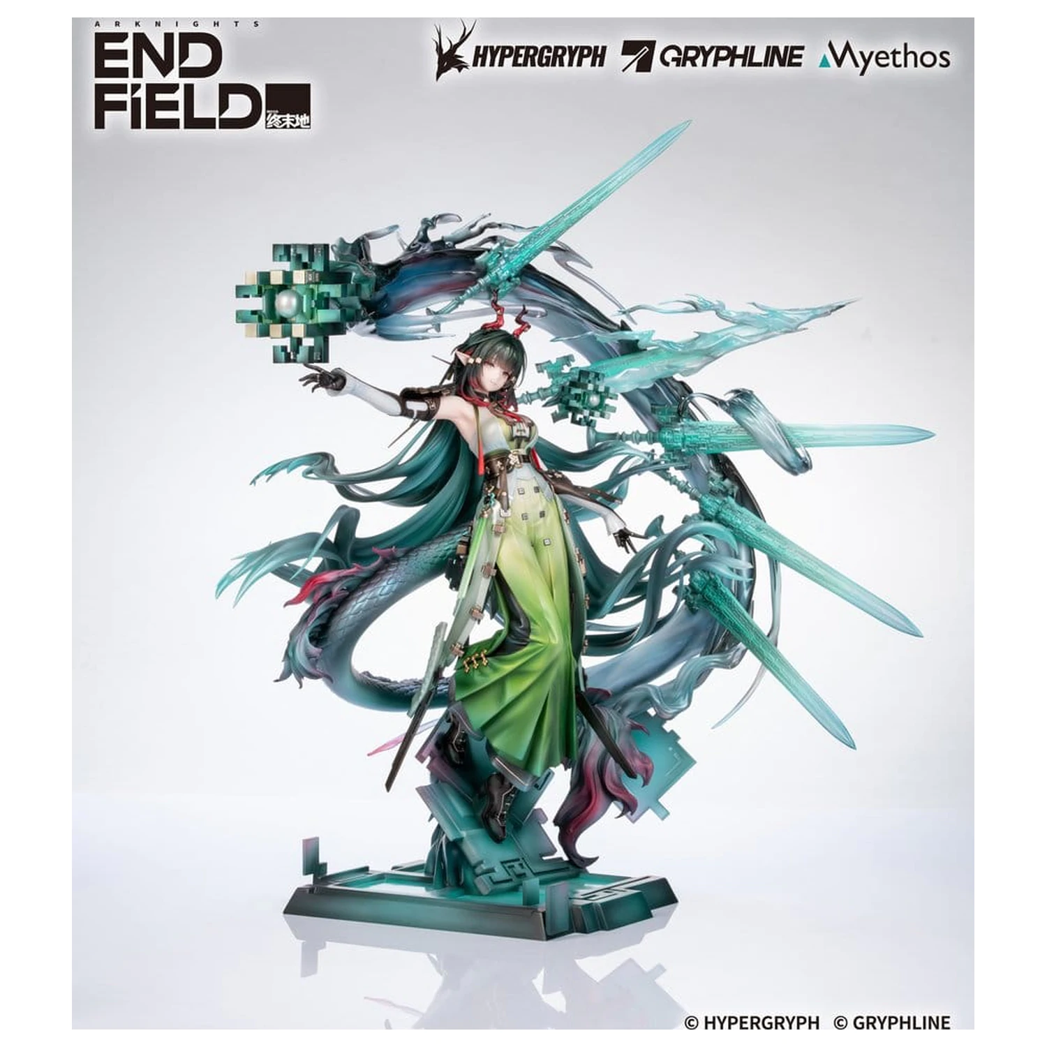 Arknights Figurina PVC 1/7 Zhuang Fangyi 39 cm poza produsului