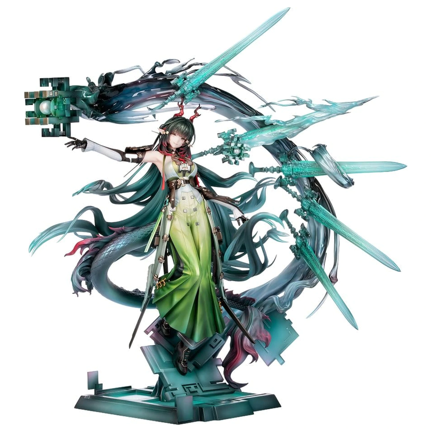 Arknights Figurina PVC 1/7 Zhuang Fangyi 39 cm poza produsului