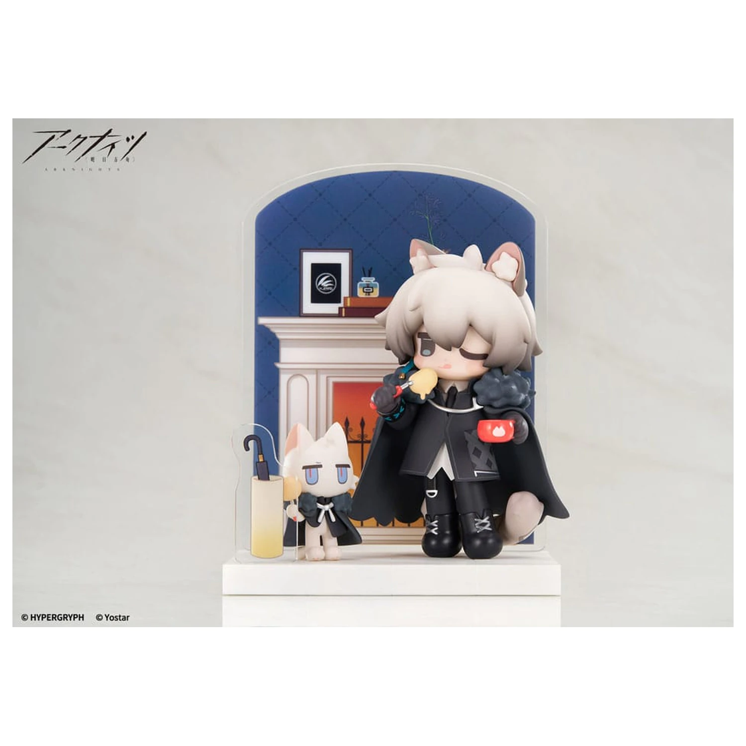Arknights Would You Like A Dessert? Mini Series PVC Statuie SilverAsh 10 cm poza produsului