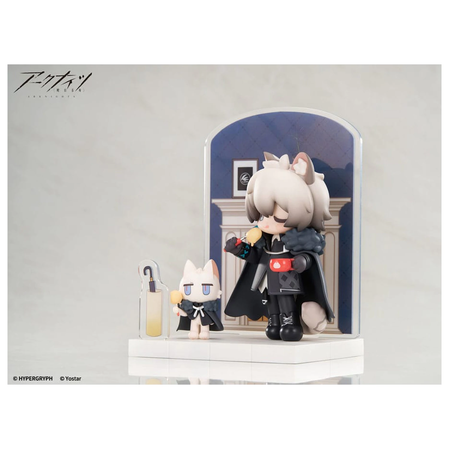 Arknights Would You Like A Dessert? Mini Series PVC Statuie SilverAsh 10 cm poza produsului