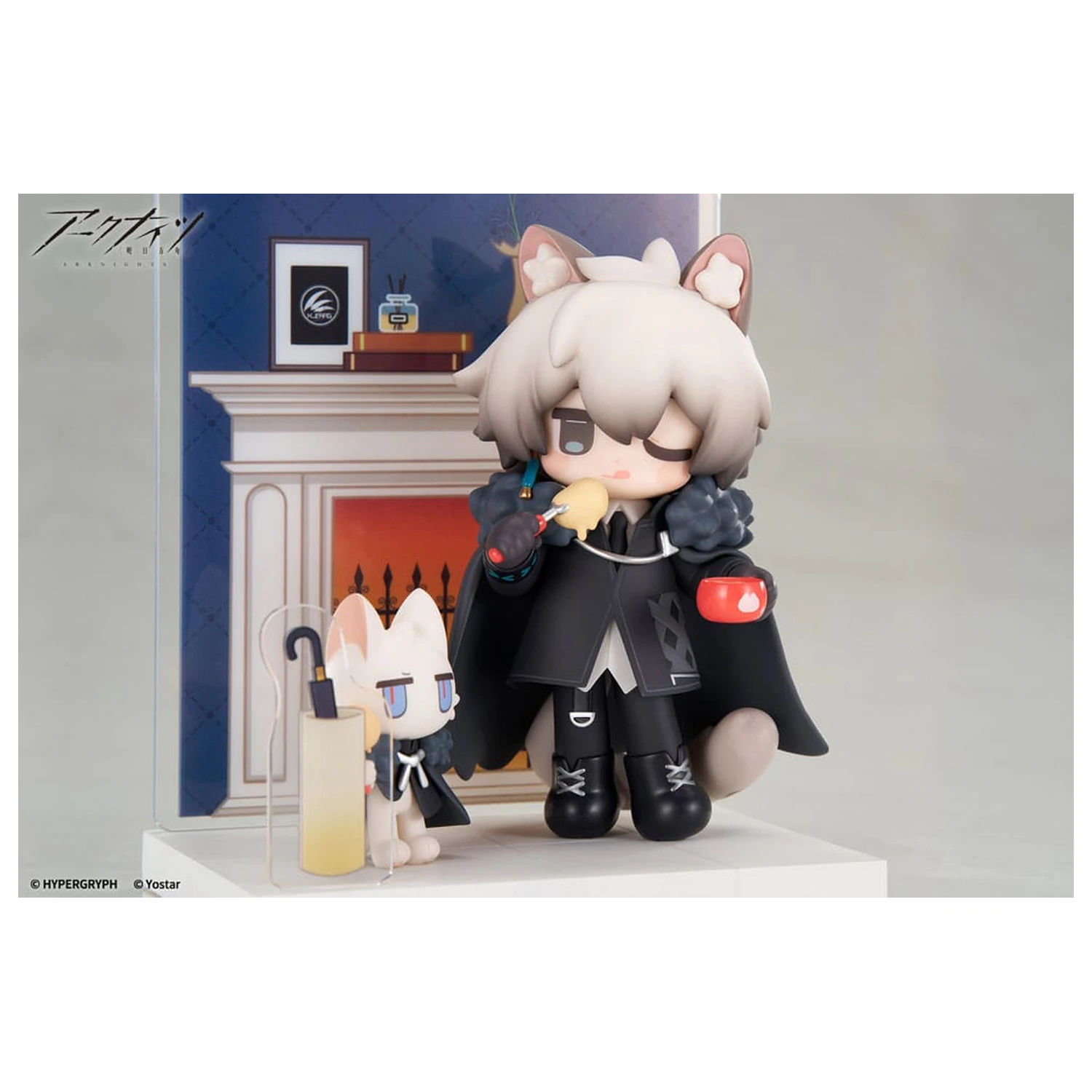 Arknights Would You Like A Dessert? Mini Series PVC Statuie SilverAsh 10 cm poza produsului