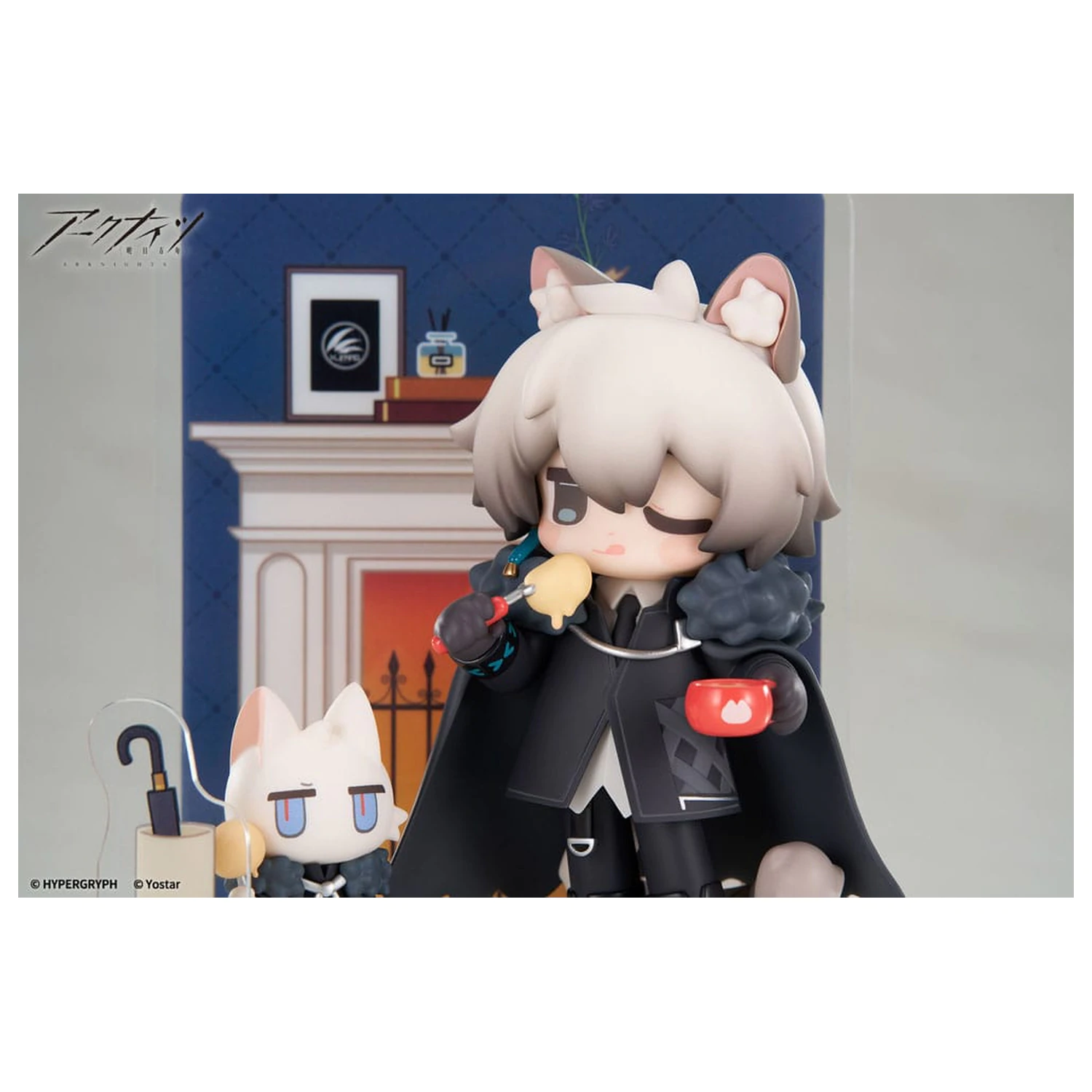 Arknights Would You Like A Dessert? Mini Series PVC Statuie SilverAsh 10 cm poza produsului