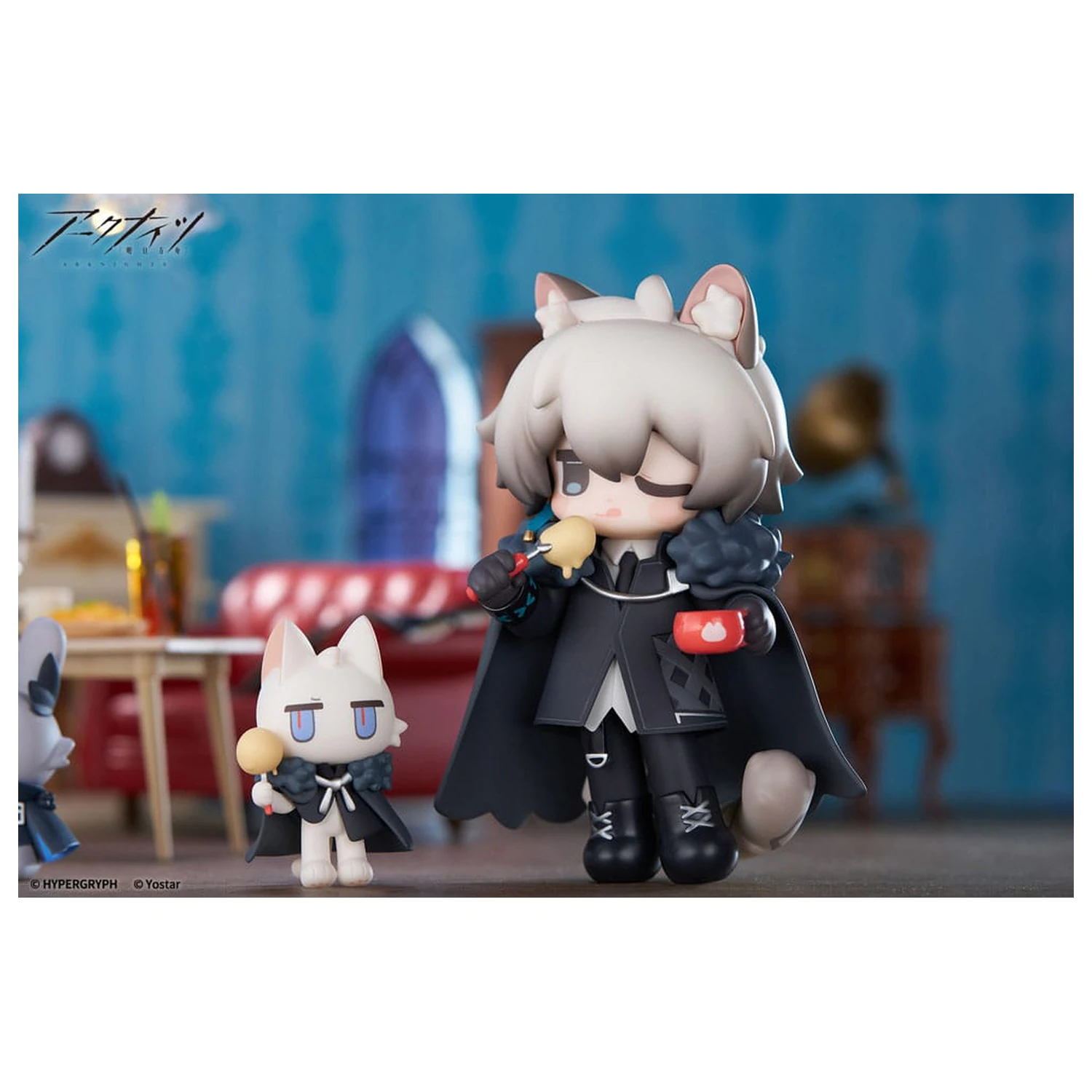 Arknights Would You Like A Dessert? Mini Series PVC Statuie SilverAsh 10 cm poza produsului