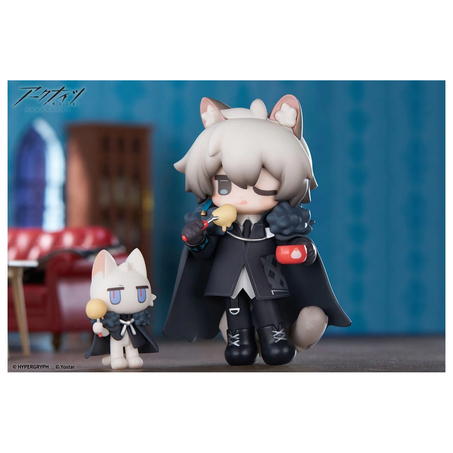 Arknights Would You Like A Dessert? Mini Series PVC Statuie SilverAsh 10 cm poza produsului