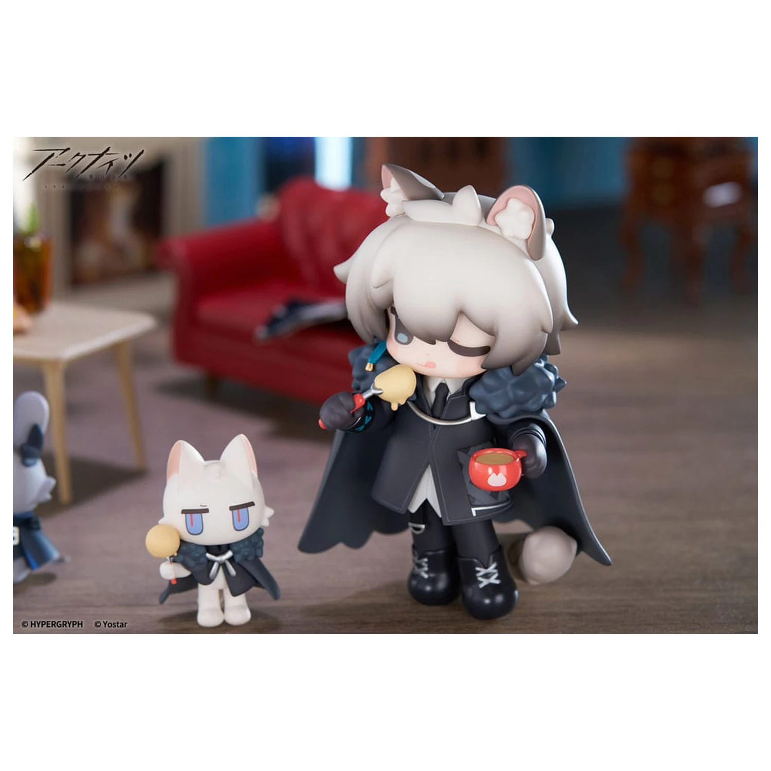 Arknights Would You Like A Dessert? Mini Series PVC Statuie SilverAsh 10 cm poza produsului