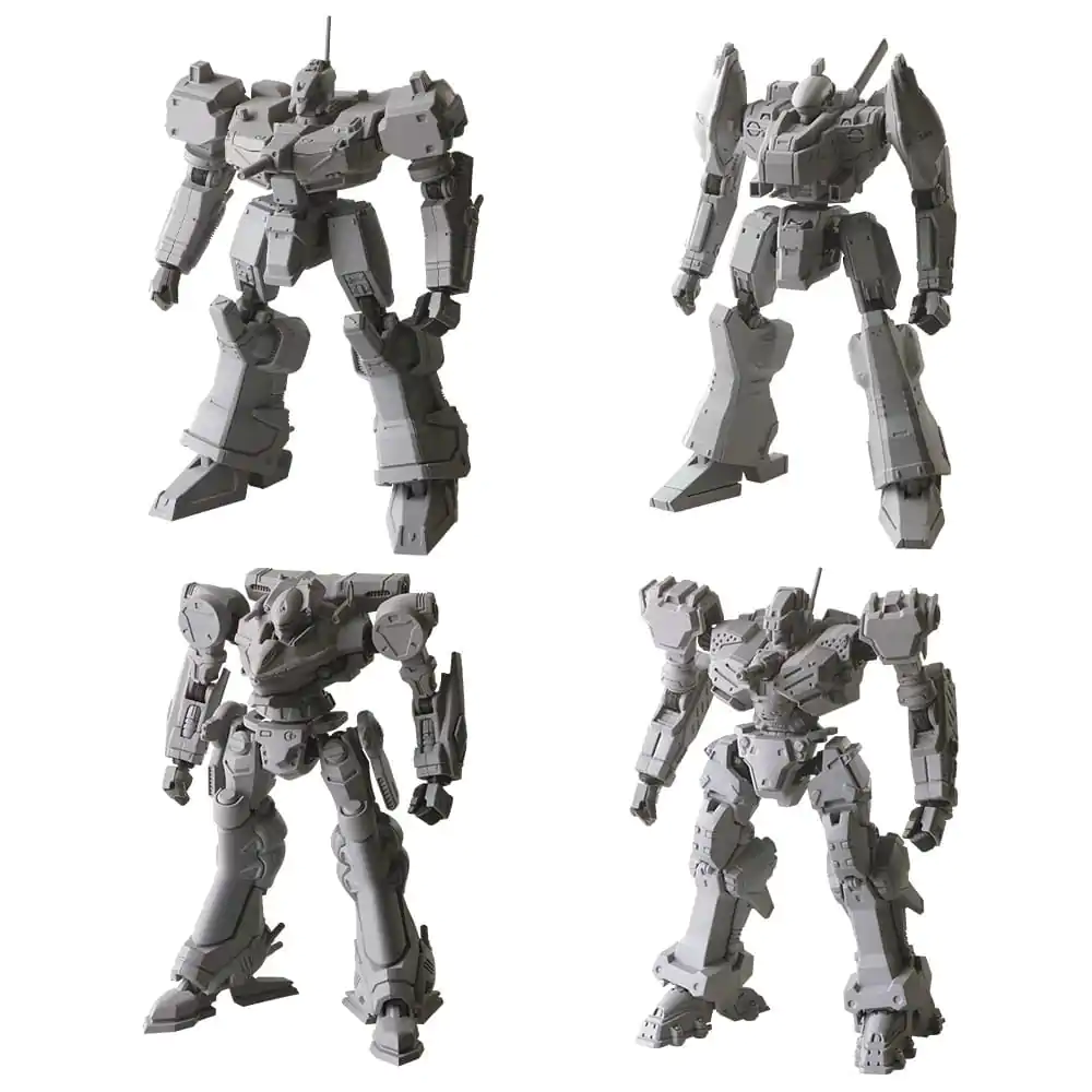 Armored Core Structure Arts Seturi de Modele din Plastic Pachet de 4 Seria 1 poza produsului