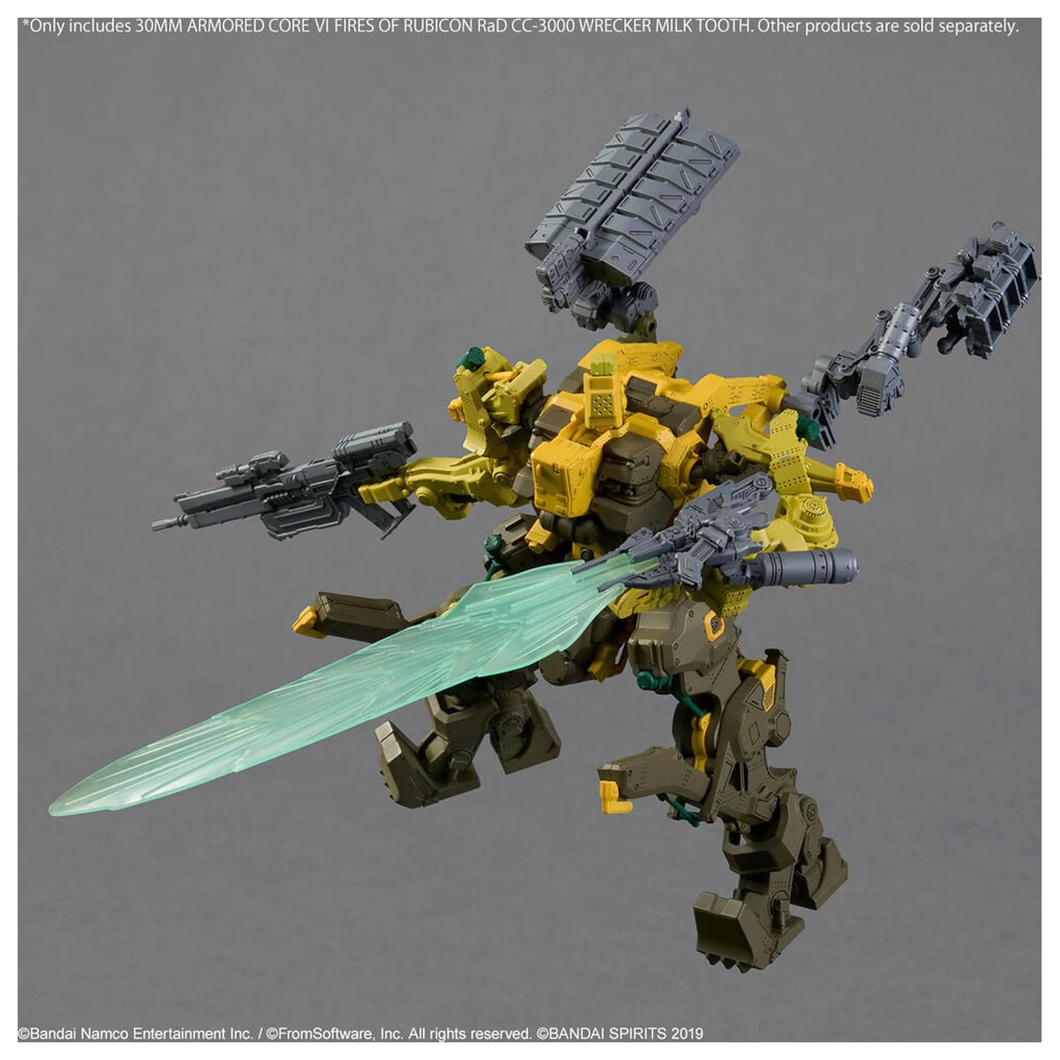 Armored Core VI Fires of Rubicon RAD RaD Wrecker Milktooth Model Kit 30MM poza produsului