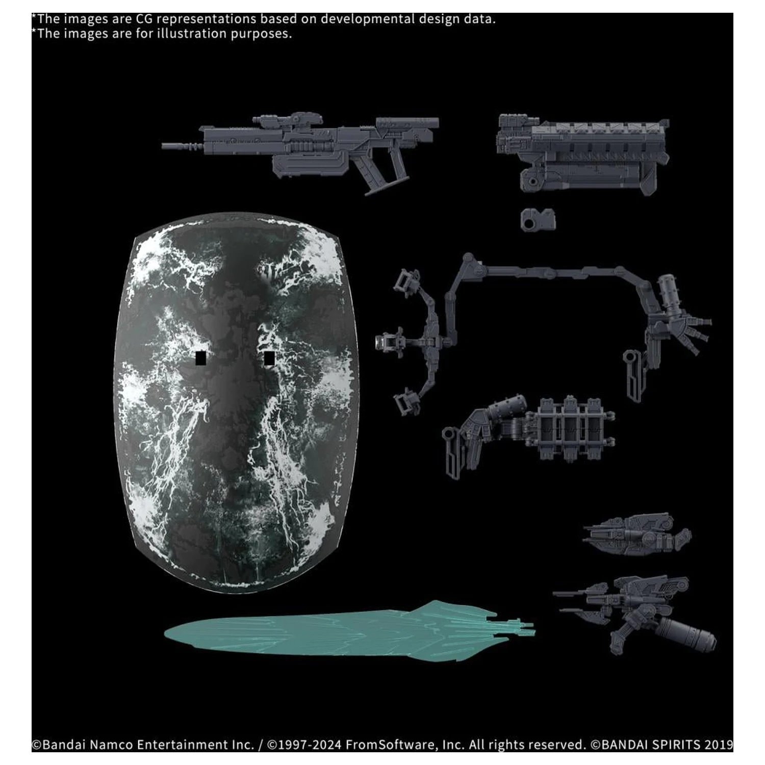 Armored Core VI Weapon Set 05 Kit Accesorii Model poza produsului