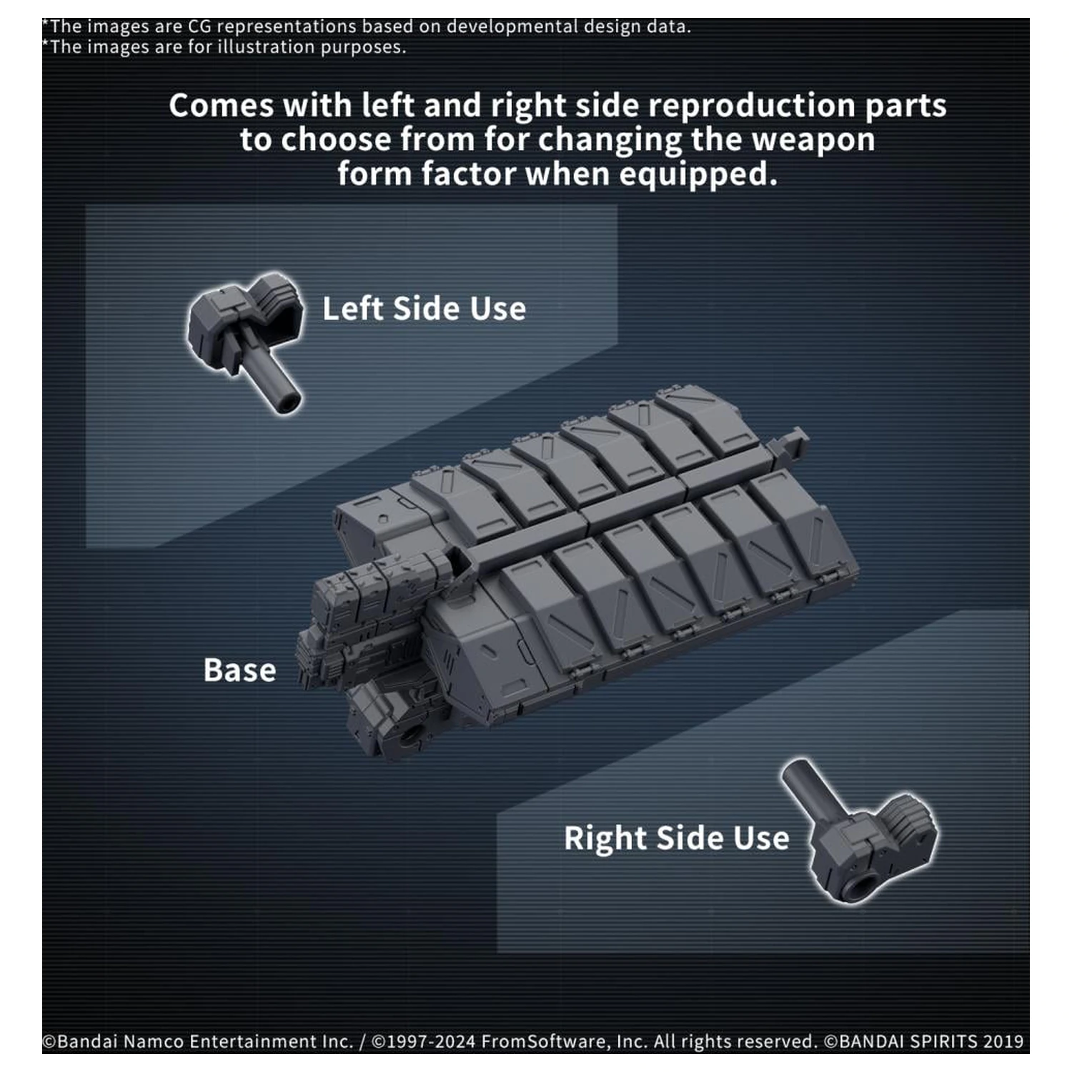 Armored Core VI Weapon Set 05 Kit Accesorii Model poza produsului