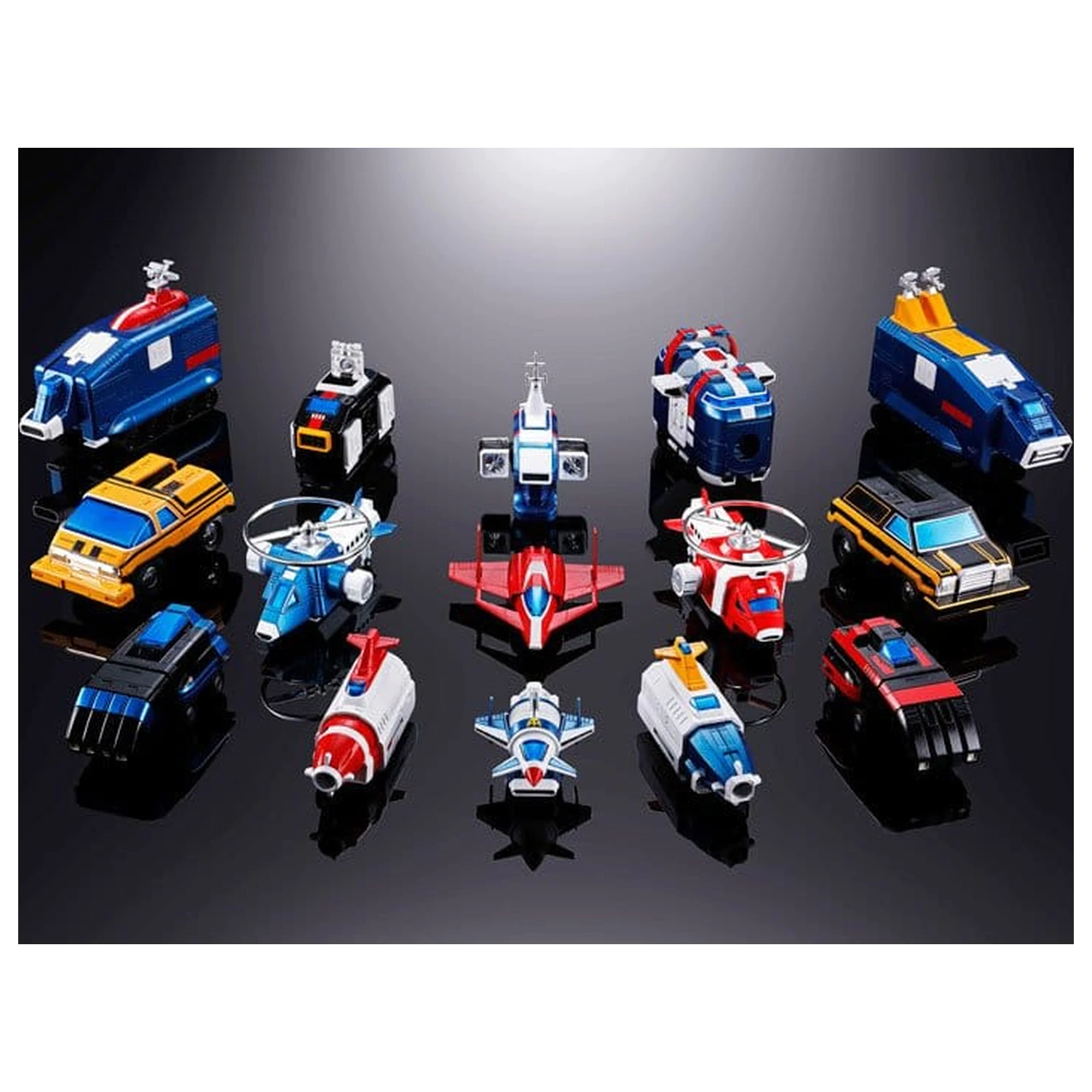 Armored Fleet Dairugger XV Soul of Chogokin Diecast Figurină de acțiune GX-88 poza produsului