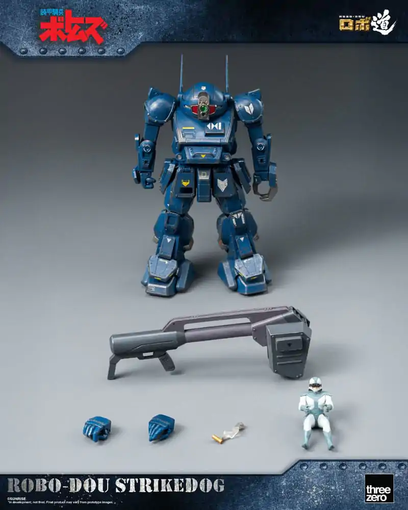Figurină de acțiune Armored Trooper Votoms Robo-Dou Strikedog 16 cm poza produsului