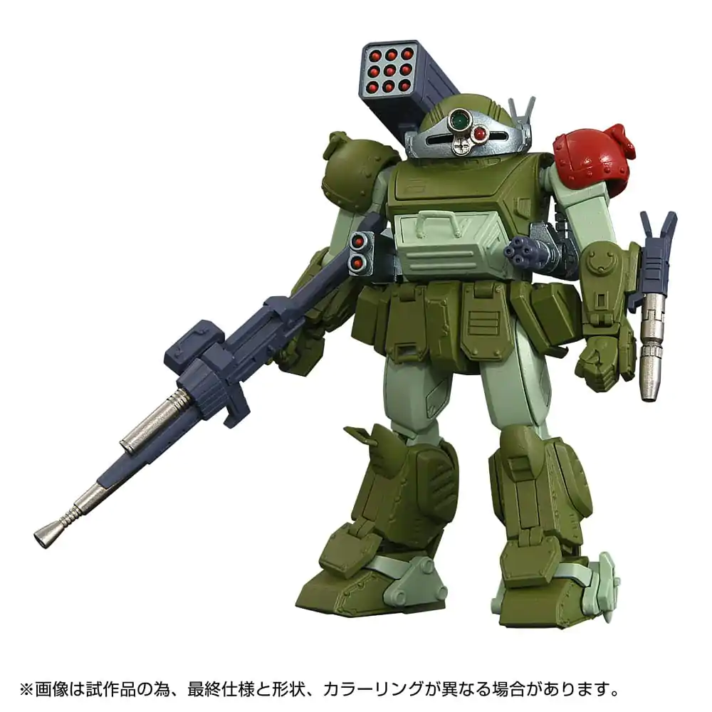 Figurină de acțiune Armored Trooper Votoms Toyrise 1/48 AT Collection 01 Scopedog Red Shoulder Custom 17 cm poza produsului