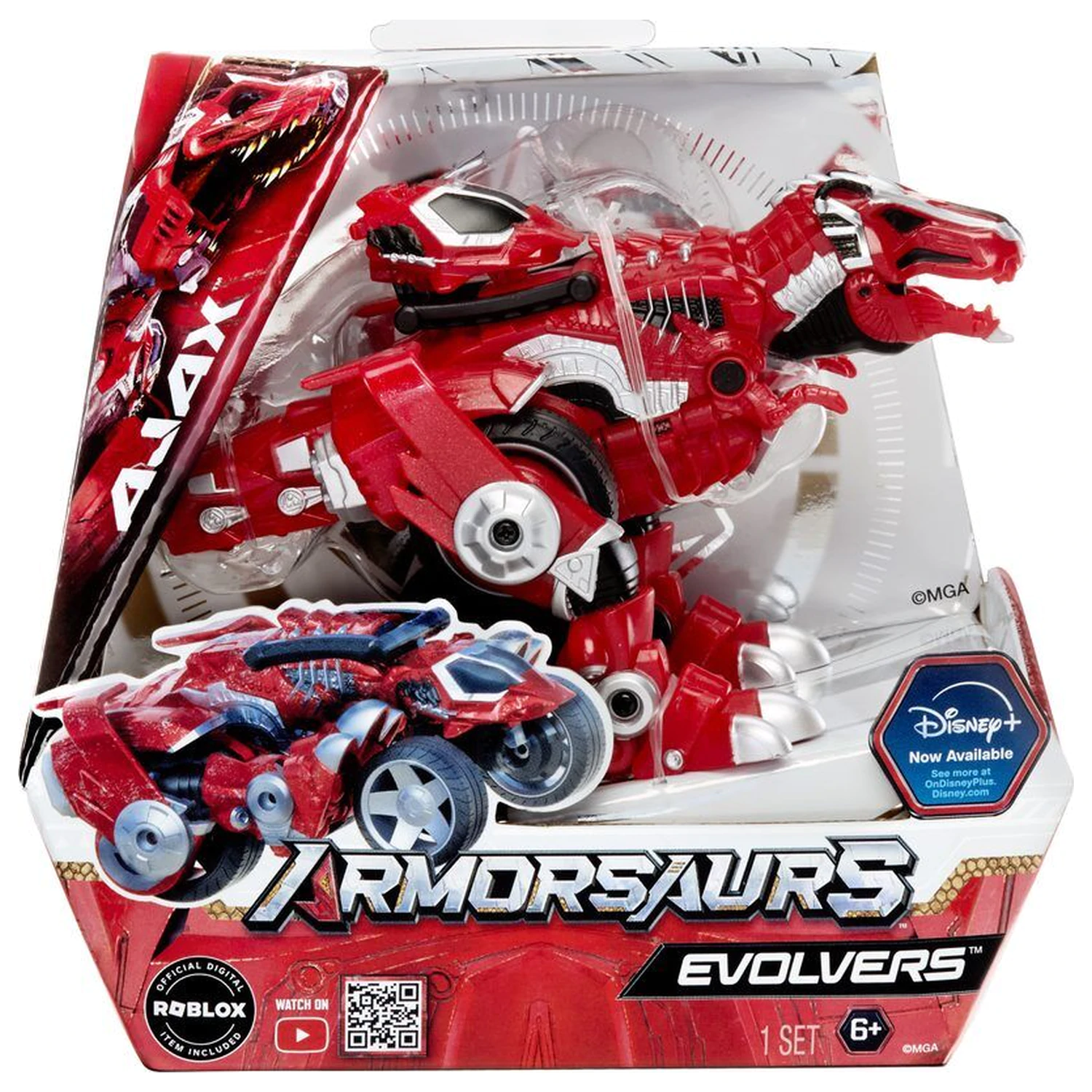 Armorsaurs Evolver T-Rex Ajax figurina poza produsului