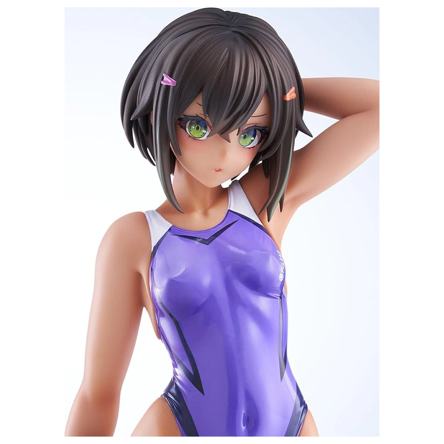 Arms Note PVC Figura 1/7 Buchou-chan of the Swimming Club Purple Swimsuit Ver. 22 cm poza produsului