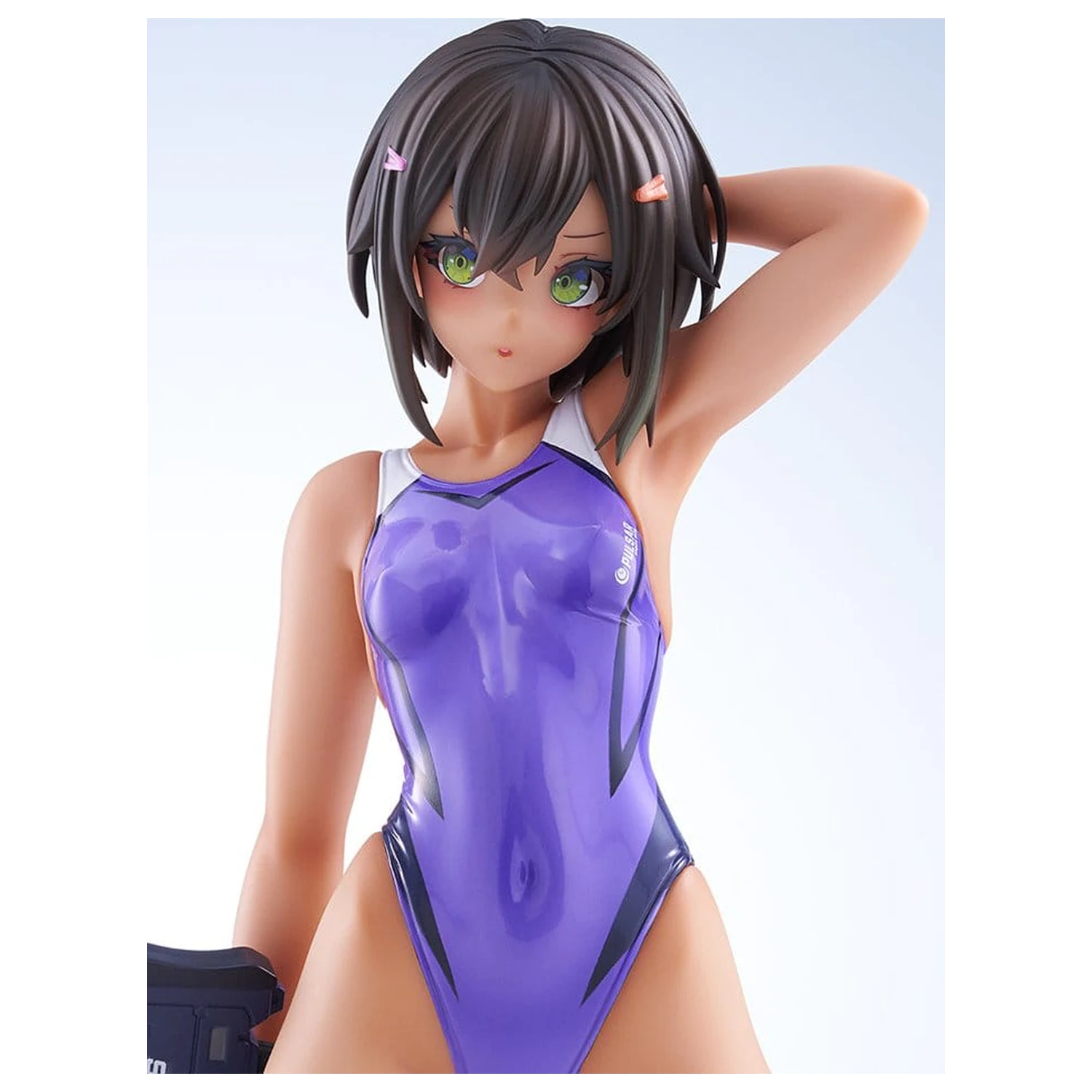 Arms Note PVC Figura 1/7 Buchou-chan of the Swimming Club Purple Swimsuit Ver. 22 cm poza produsului