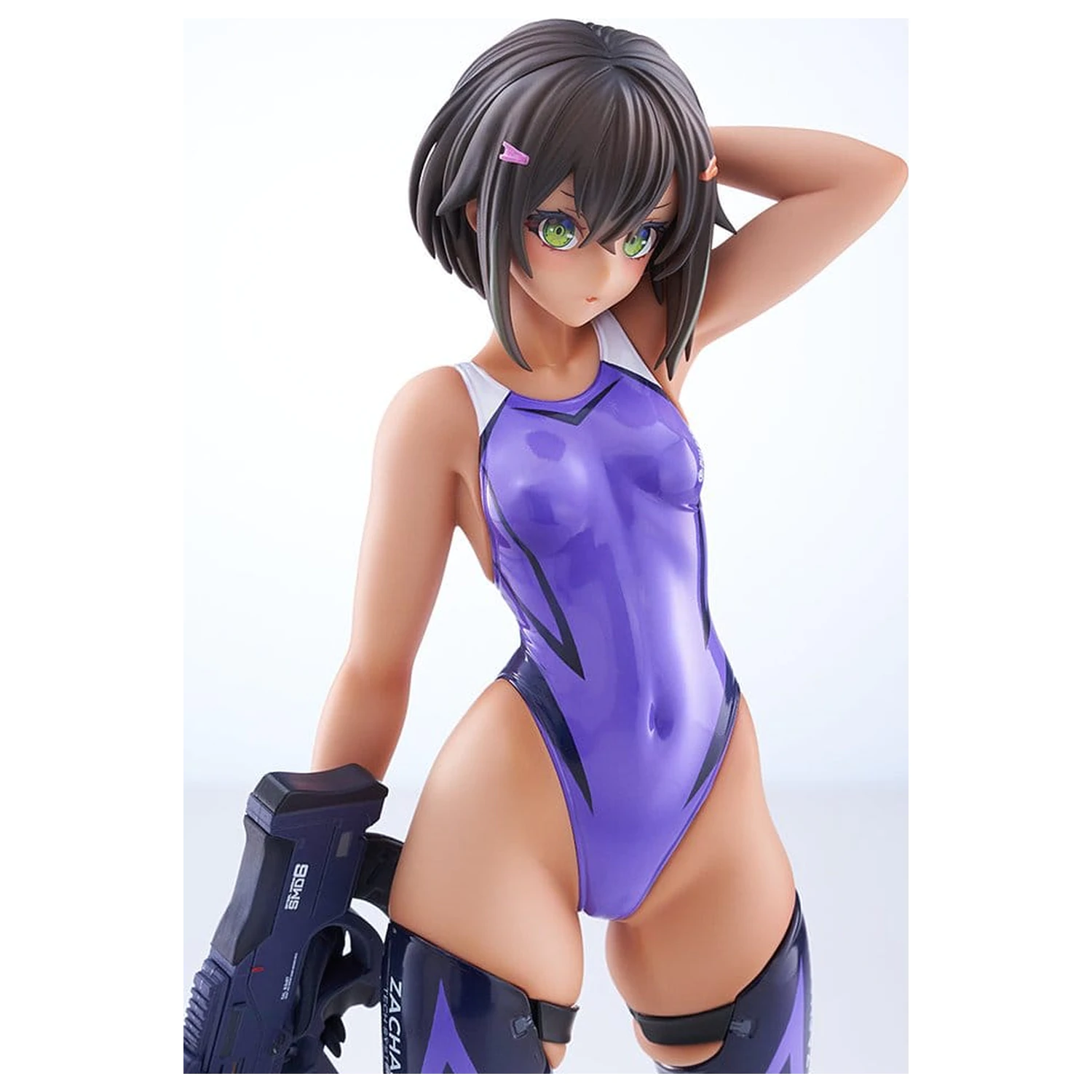 Arms Note PVC Figura 1/7 Buchou-chan of the Swimming Club Purple Swimsuit Ver. 22 cm poza produsului