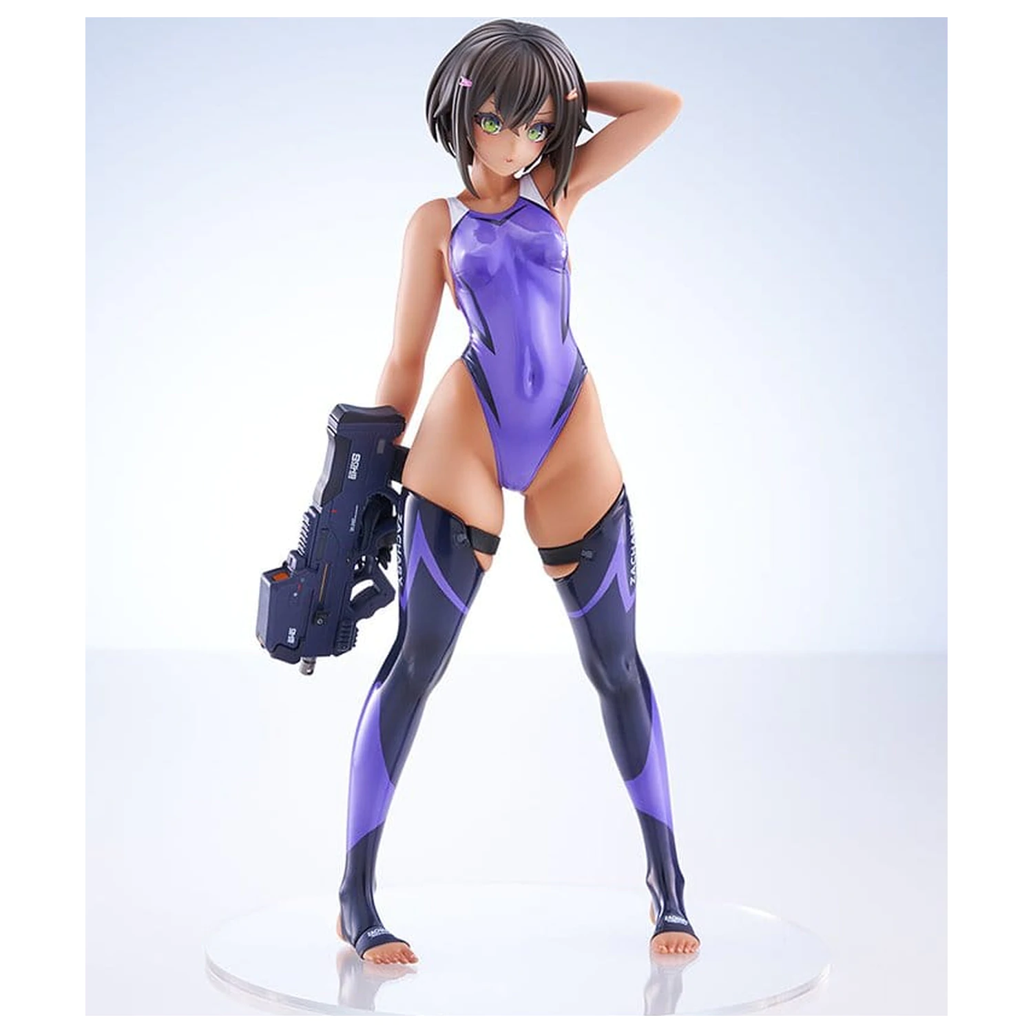 Arms Note PVC Figura 1/7 Buchou-chan of the Swimming Club Purple Swimsuit Ver. 22 cm poza produsului